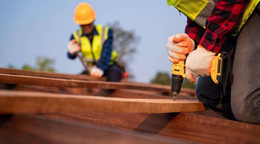 Professional New roof installation in Cool, CA